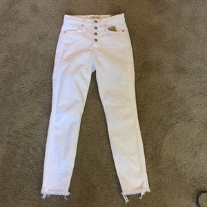 Madewell High Rise Skinny Crop